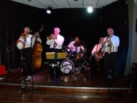 The Savannah Jazz Band at our Christmas Party